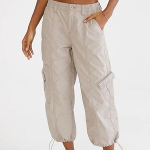 NEW⚡️Aeropostale High-Rise Cropped Utility Cargo Pants